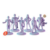 Miniaturas Watchmen Dc Para Rpg, Zombicide, D&d