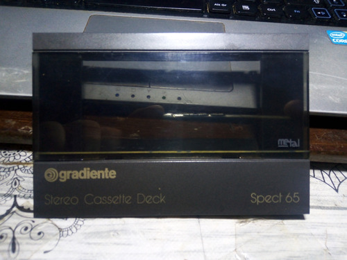 Tape Deck Gradiente- Painel Porta Fita Spect-65- Conservado.