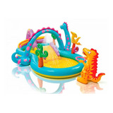 Playcenter Pileta Inflable Dinoland 290 Lts Intex