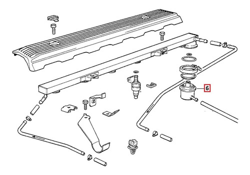 Regulador Presin Gasolina Bmw E36 E34 E39 325i 525i 540i X5 Foto 3