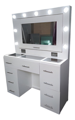 Tocador Vanity Camerino Hollywood Con Focos. Tocador Luces