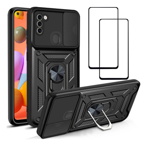 Funda Para Oppo Carcasa Con Protector De Cámara + 2 Mica