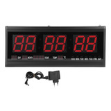 Reloj De Pared Digital Con Fecha Y Temperatura, Grande, Mode