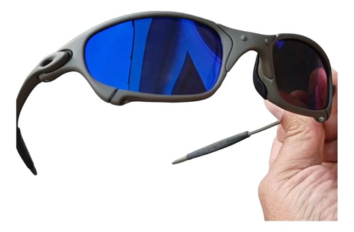Oculos De Sol Juliet 24k Metal Masculino Penny Romeo2 Azul X
