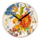 Reloj De Pared, Funciona Con Pilas, Reloj Decorativo Para El