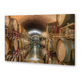 Cuadro 20x30cm Barril Madera Vino Bodega Cerveza Vaso P3