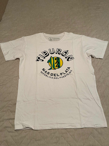 Remera De Aldosivi Blanca