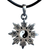 Yin Yang Jewelry Shaolin Shuriken Kung-fu Chino Ninja Ninjit