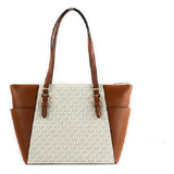  Michael Kors - Bolso Tote Charlotte, Grande, Con Cremallera