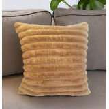 Funda De Almohadon Rayas Soft 45x45 Con Cierre