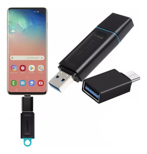 Memoria 64gb Usb Pendrive Celular Para Samsung Galaxy A32