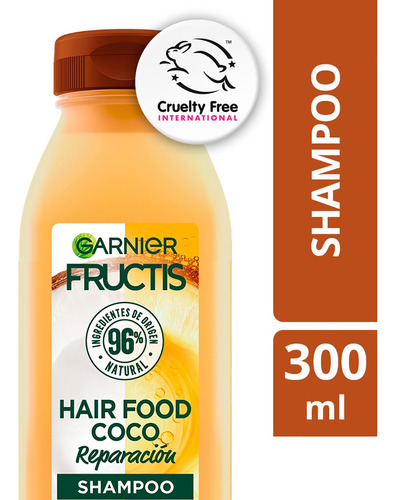 Champú Garnier Hairfood Coco - mL a $93