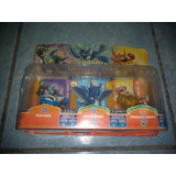 Skylanders Giants 3 Pack Whirlwind Trigger Happy Pop Fizz