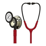 Fonendoscopio Littmann Classic Iii Champaña Tubo Burdeo 5864 Color Bordó