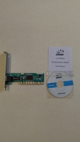 Placa Rede Lan Mymax 10/100mbps Pci Fast Ethernet