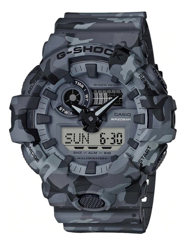 Reloj Casio G-shock Ga-700cm-8adr /marisio