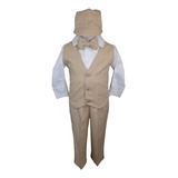 Conjunto Para Niño Formal Con Chaleco Mod 118