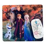 Kit Mouse Inalambrico Y Pad Mouse Frozen.