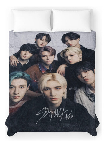 Frazada Cobertor De Stray Kids K Pop Matrimonial