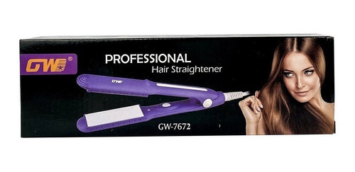 Plancha De Cabello Gw-7672 Professional De Ceramica