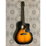 Guitarra Electroacústica EpiPhone Aj220s C/funda Parker Pro 