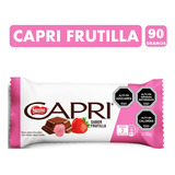 Chocolate Capri Con Relleno Sabor Frutilla (tableta 90 Gr)