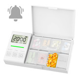 Comfytemp Organizador De Pastillas Con Alarma, Pastillero Co