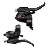 Par Shifter Manija Cambio Shimano Tourney Tx800 3x8 Velocida