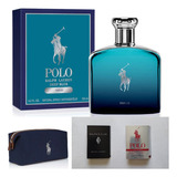 Ralph Lauren Polo Deep Blue Parfum 125ml (asimco) + Neceser 