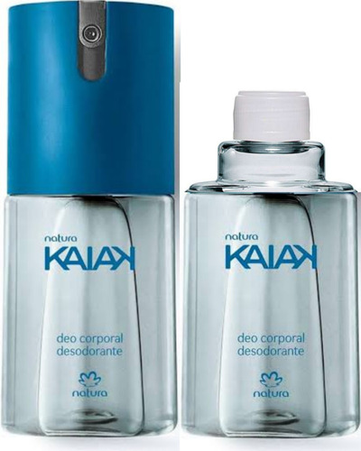 Natura Deo Corporal Kaiak Masculino 100ml + 01 Refil 100ml