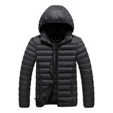 Jaqueta Masculina Inverno Corta Vento Frio Nylon Acolchoada