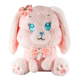 Conejo De Peluche Liebre Conejito De Felpa Juguete 30 Cm Color Rosa