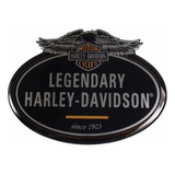 Adesivo Compatível Harley Davidson Resinado 15x11 Cms Rs28 Cor Harley Davidson Vermelho Legendary Resinado
