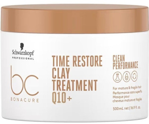 Schwarzkopf New Máscara Time Restore Q1 - mL a $341