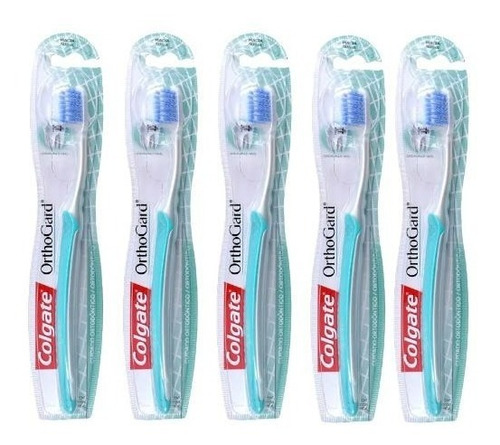 Kit De 5 Cepillos Dentales Colgate Orthogard