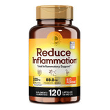 Reduce Inflamation® Suplemento Para Desinflamar Con Cúrcuma, 120 Cápsulas Sin Sabor