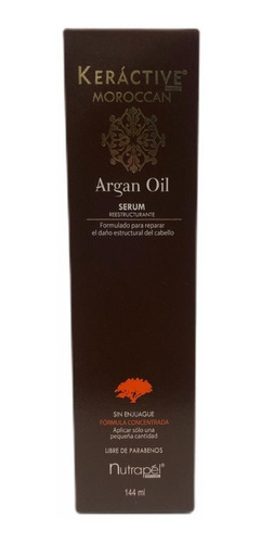 Nutrapel Moroccan Argan Oil Serum 144ml 3pzas 