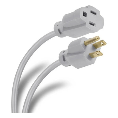 Extensión Electrica Para Uso Rudo, De 3 M | Ext-3x16-3gr Gris Claro