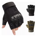 Guantes Tacticos Militar Medio Dedo Motocicleta Y Bicicleta