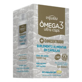 Ômega 3 Ultra Caps 1000mg  Sem Mercúrio+concentrado Equaliv