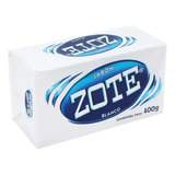 Jabon Zote En Barra Blanco Paquete De 4 Piezas De 400g C/u