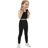 3 Legue Térmica Infantil Peluciado Forrado Inverno Legging