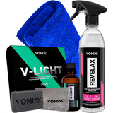 V Light Pro Vitrificador De Farol 50ml Revelax 500ml Vonixx