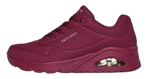 Tenis Skechers Uno Mujer 73690plum