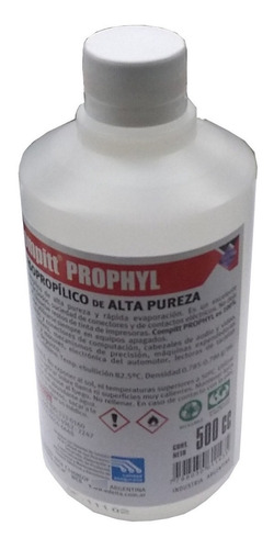 Alcohol Isopropilico Alta Pureza 500 Cc Delta