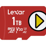 Cartão De Memória Lexar Play Micro Sdxc De 1tb Uhs-1