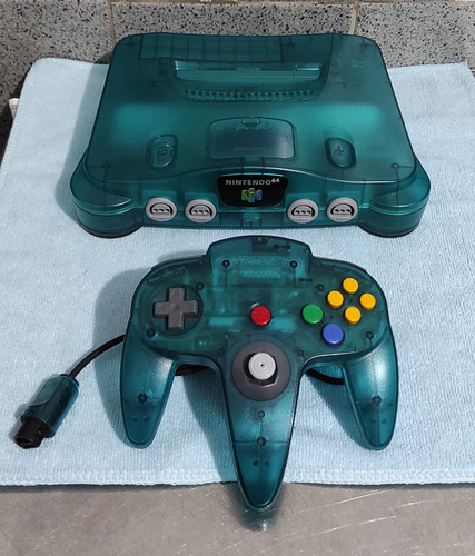 Nintendo 64 Americano Sabores Anis + Controle Original