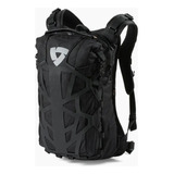 Mochila Para Moto Revit  Barren 18l H2o Negro Gris