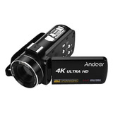 Cámara De Video Andoer 4k Digital Profesional De Mano