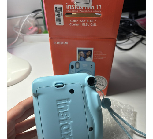 Cámara Instantánea Fujifilm Instax Mini 11 Sky Blue/ Sin Uso